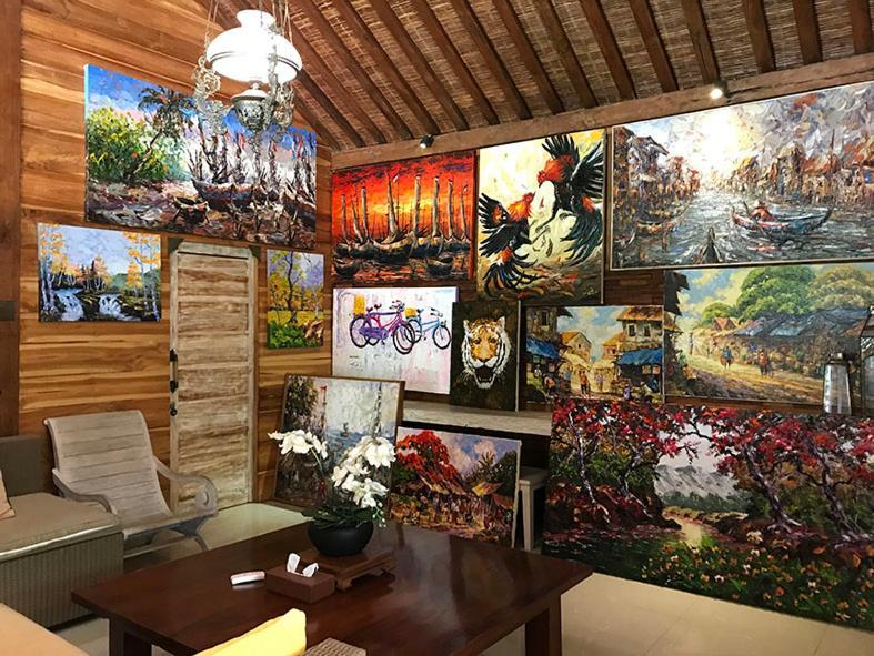Joglo Villa Bali Penatih Ngoại thất bức ảnh
